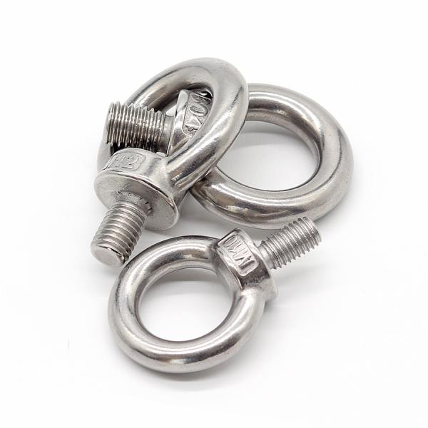 JIS 1168 Stainless Steel Rigging Hardware / Stainless Steel Eye Screws High Strength