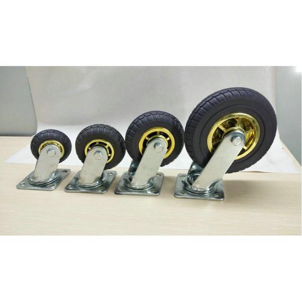 Roller Bearing Heavy Duty Golden Castor with Lock and 100mm/125mm/150mm/200mm Diameter