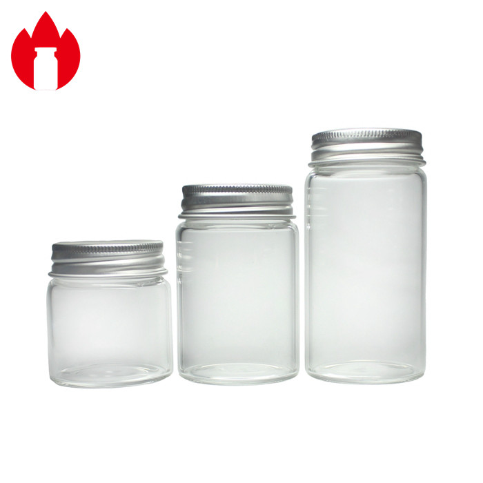 50ml - высокий контейнер бутылки боросиликатного стекла 500ml 3,3