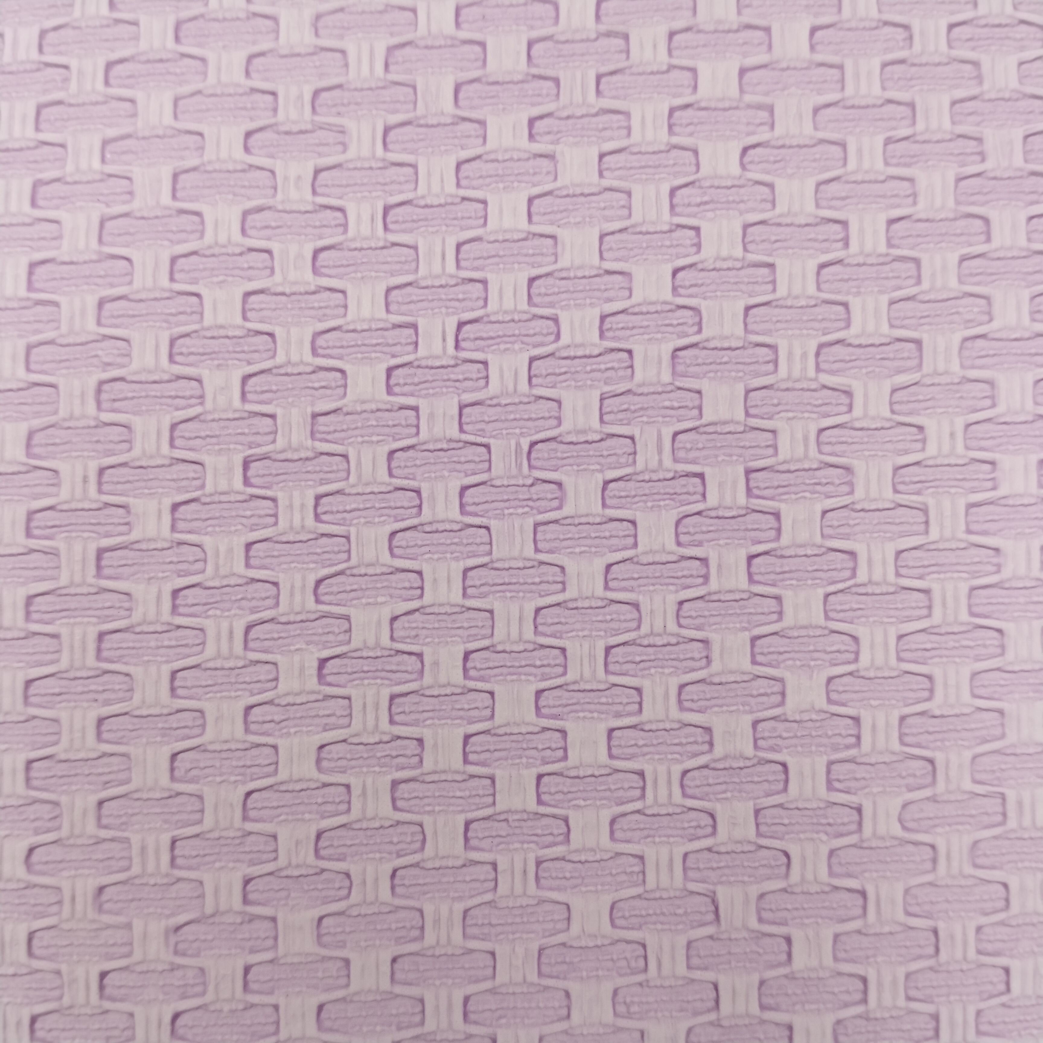 Classic Basketweave Embossed PVC Decorative Leather 3D Woven Pattern Synthetic Leather for Furniture