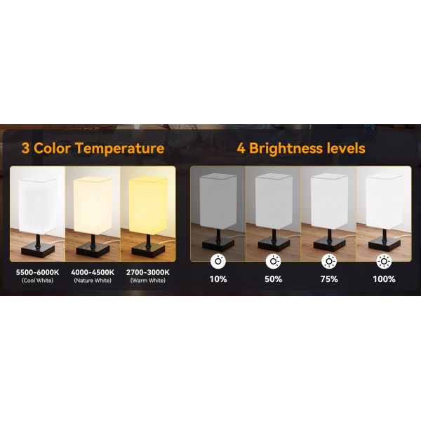 Label Custom 10000 Lux Daylight Lamp White Sad Therapy Light 24W