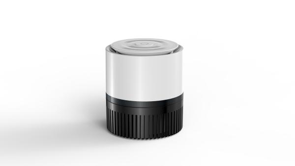 Purificador Desktop do ar com filtro Giftbox de Hepa e o líquido de limpeza de empacotamento dobro da poeira do ar da caixa