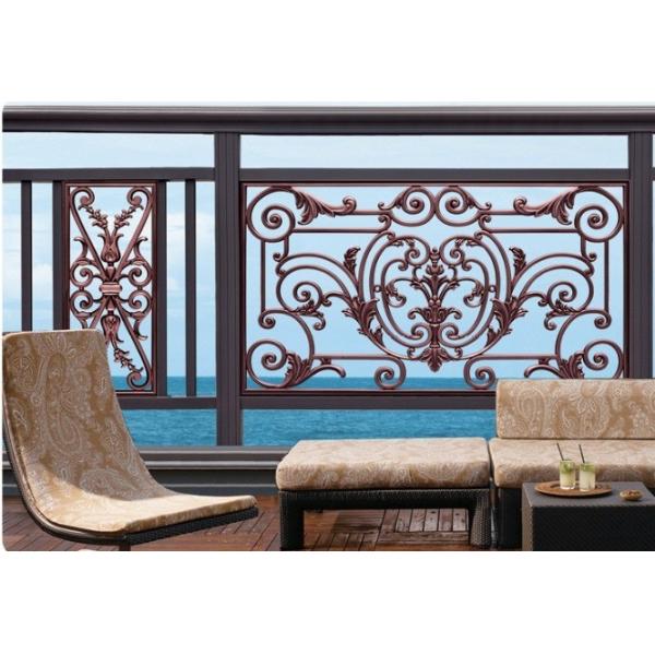 Indoor Staircase Railing Used Wrought Iron Stairs Railings for Modern Apartment Design