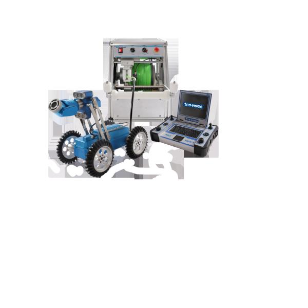 防水パイプラインの点検ロボット、下水道の点検ロボット調節可能な速度