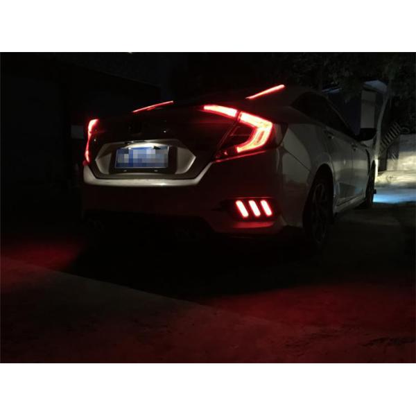 12V Rear Bumper Mounted LED Lights For Honda Civic 10th