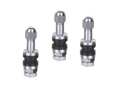 TR43E Metal Tire Valve Stem Bolt In Zinc Alloy EPDM Rubber For Motorcycles