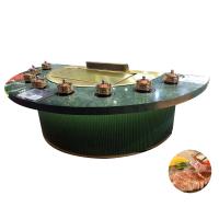 Decoração personalizada Mobiliário Restaurante Hibachi Grill Superfície de cozinha plana