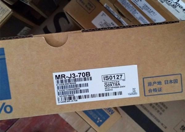 Nouvel amplificateur servo industriel du conducteur MR-J3-70B 3.8AMP 750W 200V SSCNET 3PH de Mitsubishi