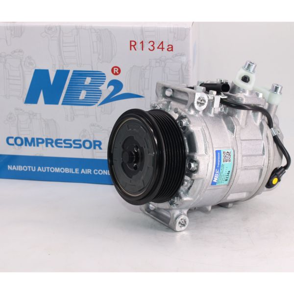 OE A0022305811 12Volt R134a Car Air Conditioner Compressor for Mercedes-Benz-Hollow Piston Variable Displacement New
