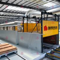 高容量 180kw モーターパワー MFRS-I 精密な温度制御のためのレンガトンネル炉