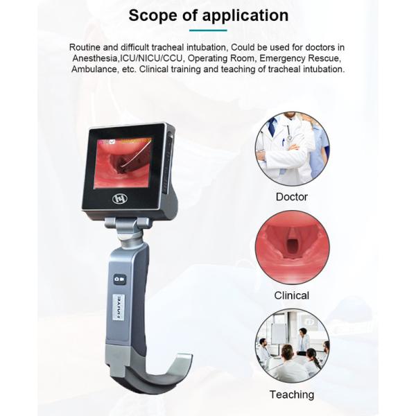 Pediatric Disinfection Video Laryngoscope For Intubation Visual Endoscope