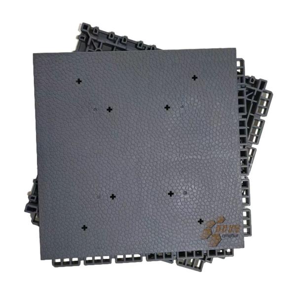 Multipurpose Thermoplastic FIBA Approved Tiles Single layer Pickleball Sports Floor Tiles