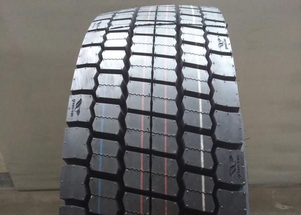 Durable Highway Truck Tires 12R22.5 9 Inch Rim Width For Driving Axle