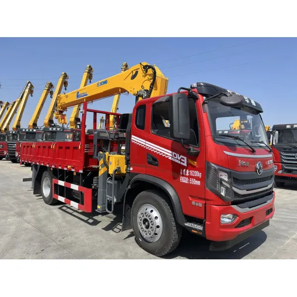 Heavy-Duty 8 ton Hydraulic Truck Crane for Efficient Lifting