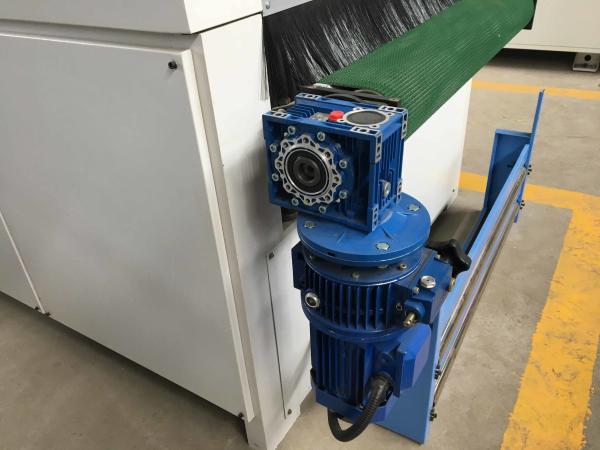 Curve panel wood frame door cabinet sanding machine with brush sanding rollers