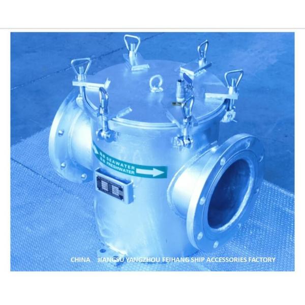 The Main Seawater Filter Cb/T497-2012 Of Dn250 Mainly Consists Of Connecting Pipes, Main Pipes, Filter Baskets, Flanges,