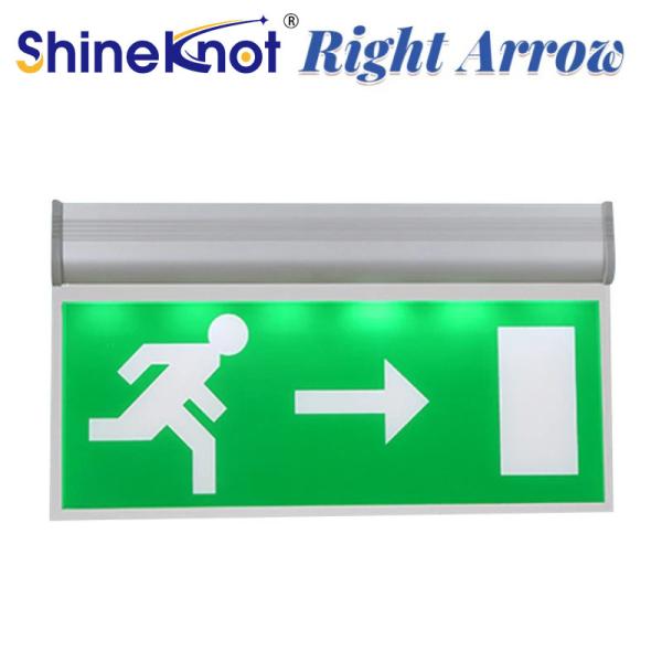 AC85-265V 3W Fire Ceiling Mounted Emergency Light with High CRI Ra80 and ABS Material