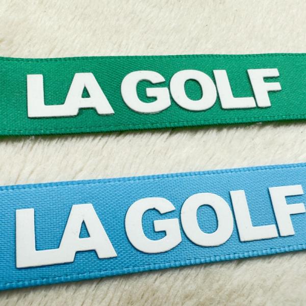 Satin Tape Clothing Fabric Labels Printing Silicone Logo Embossed