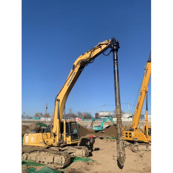 BVEM 105kW Power Hydraulic Vibroflot Excavator Equipped Sharing Hydraulic Power System