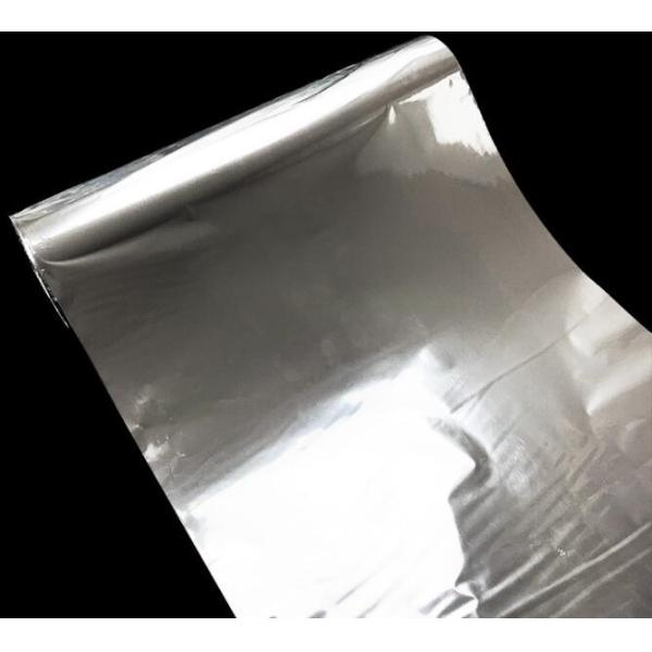 Double-sided corona BOPET silver-plated aluminum pre-coating film