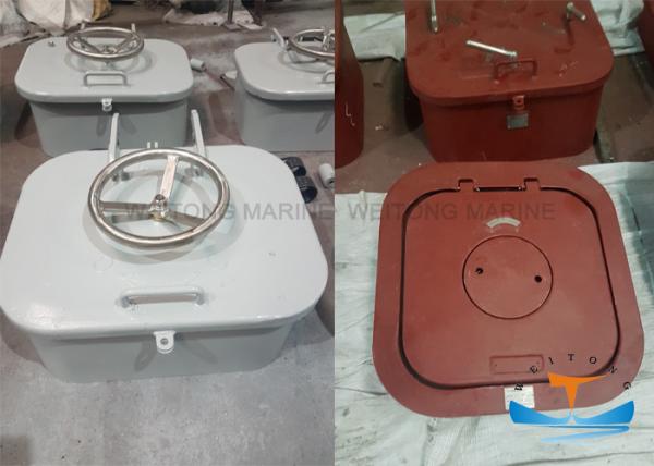 Quick Action Marine Hatch Cover Small Size 450x630mm Fast Opening And Closing
