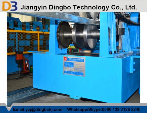 11KW Board Rack Purlin Roll Forming Machine Exhibition Center Automatic