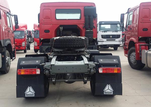 10 Tires HW76 Truck Tractor Head  420Hp Howo A7 Tractor