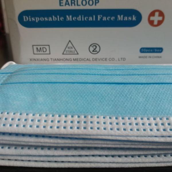 Certificada pela FDA 50pcs/caixa Máscara bucal para armazenamento em local seco