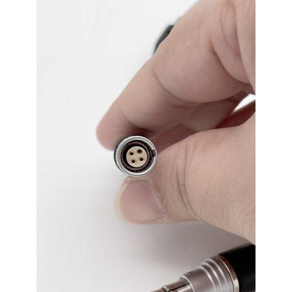 Black 4 Pin Lemo Cable To Fischer 4 Pin 7 Pin For BNVD AVINS Night Vision Battery