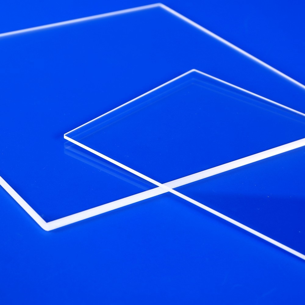 Transparent High Purity Quartz Glass Wafers Fused Silica Plates Customizable Sizes