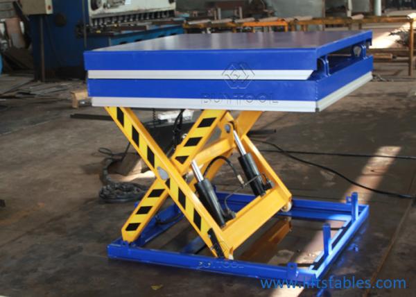 Hidráulicos móveis de 30 graus Scissor o carro 1300x1200mm da tabela do elevador e da inclinação