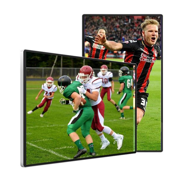 8 Bit 16.7M Stand Advertising Display 5ms Response IR Touch