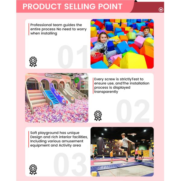 Soft Playground Park 258㎡ – Custom Indoor Playground with Full One-Stop Service