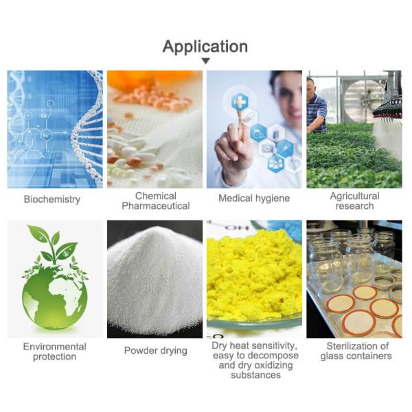 Фармацевтика Вакуумная сушильная печь Топция Сухие печи Лабораторное оборудование