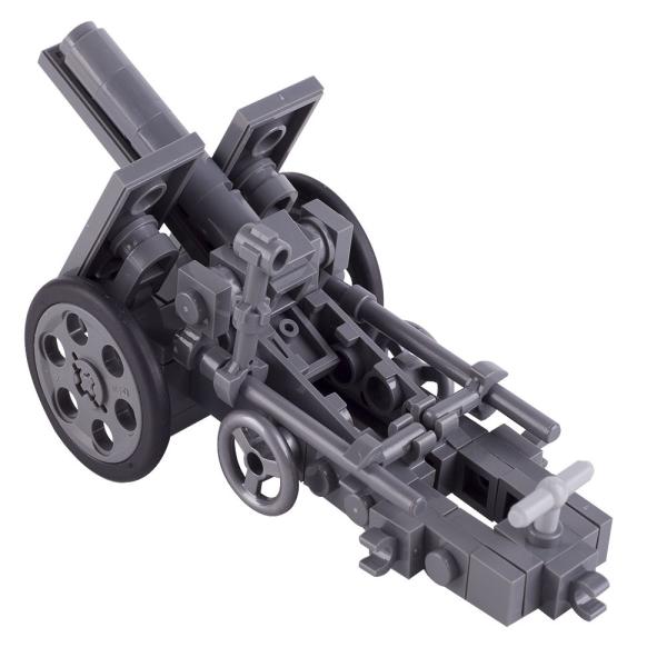 Children gifts WW2 military soldier figures weapon artillery SIG 33 heavy infantry gun building blocks toys