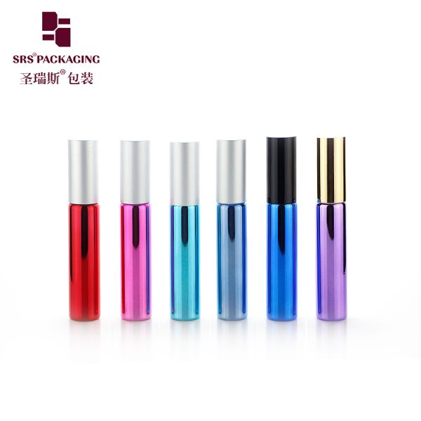 Wholesale 5ml Amber Glass Roll on Bottle  in Stock Empty Cosmetic Packaging Ready to Ship