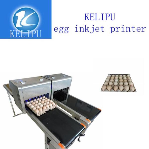 Batch Number Egg Industrial Digital Printing Machines With High Efficient