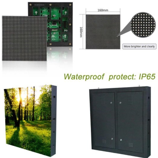 Energy-saving,High Refresh Rate Outdoor LED Video Walls Brightness 3000-12000nits IP65 LED Display