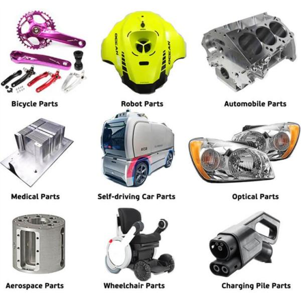 Tolerance Grade 4 ISO OEM Service Pressure Aluminum Die Casting Parts Machine Part