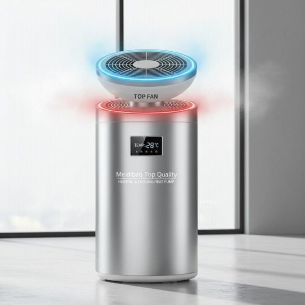 Meidibao Top Fan Motor Water Heater with Heating and Cooling Function and Energy Saving Inverter Technology
