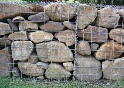 O PVC de OHSAS revestiu a caixa 2m de Gabion galvanizou as gaiolas de aço para pedras