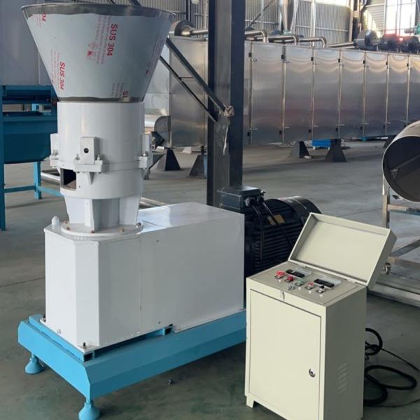 80-1200kg/h Electric Pellet Manufacturing Machine with Alloy Steel Rollers