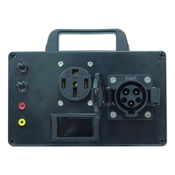 connecteur portatif de chargeur de l'ev 50A d'appareil de contrôle de chargeur d