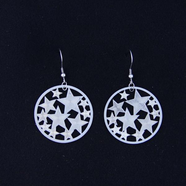 Fashion High Quality Ladies Women Girls Stainless Steel Earrings LEF111