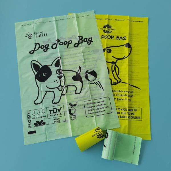 270 PBAT PLA PET Biodegradable Dog Poop Bags for Sustainable and Eco-Friendly Living