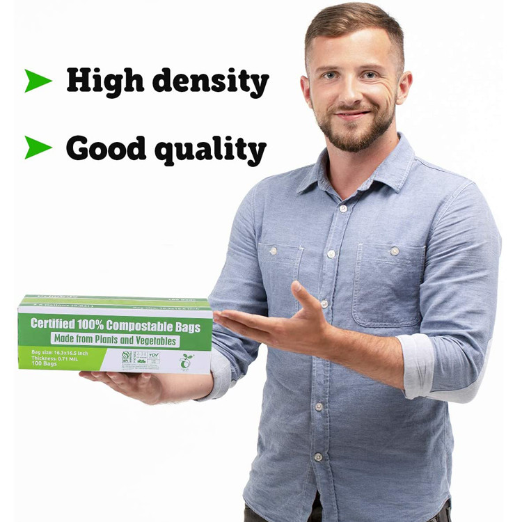 Сумка 100% погани 2,6 галлонов Biodegradable упаковывая Compostable
