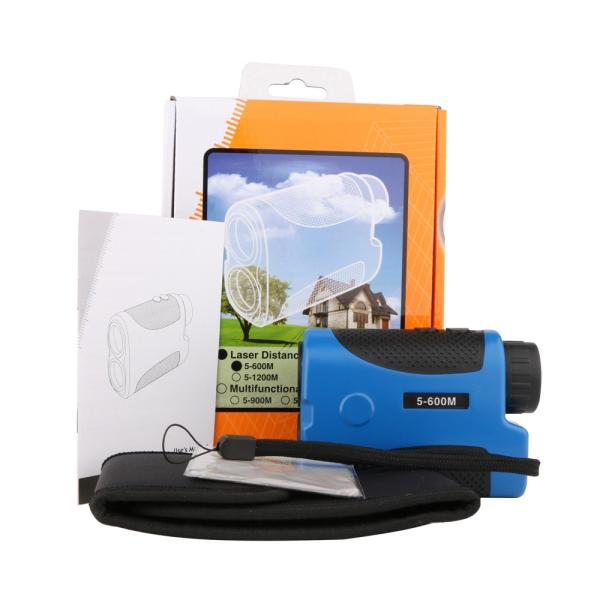 Portable 5-600m MultifuctionLong Distance Golf Hunting Monocular Telescope Laser Range Finder For Outdoor Activities