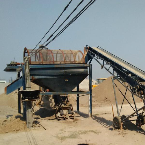 380v/415v/440v Voltage Rotary Drum Sand Sieving Machine for Mine Stone Screening