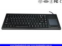 Teclado industrial plástico da legenda chave do Silkscreen e USB ou relação PS/2.