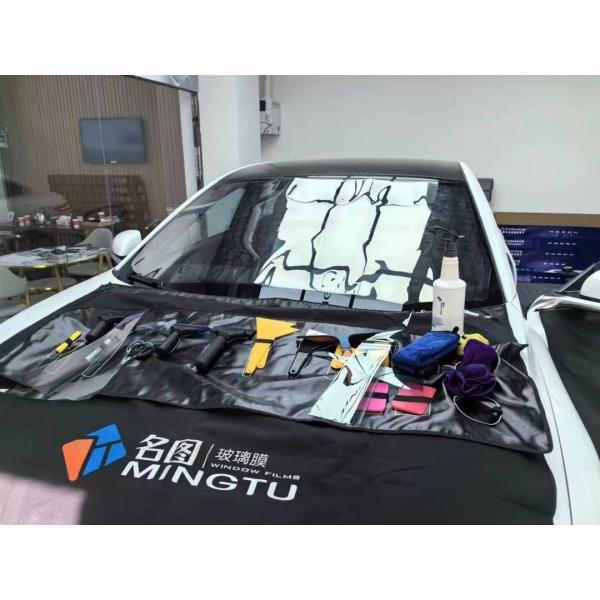 Mingtu NX50 VLT50% Black Ultra Clear Solar Control Nano Ceramic Auto Car Heat UV Block Professional Window Tint Adhesive Film